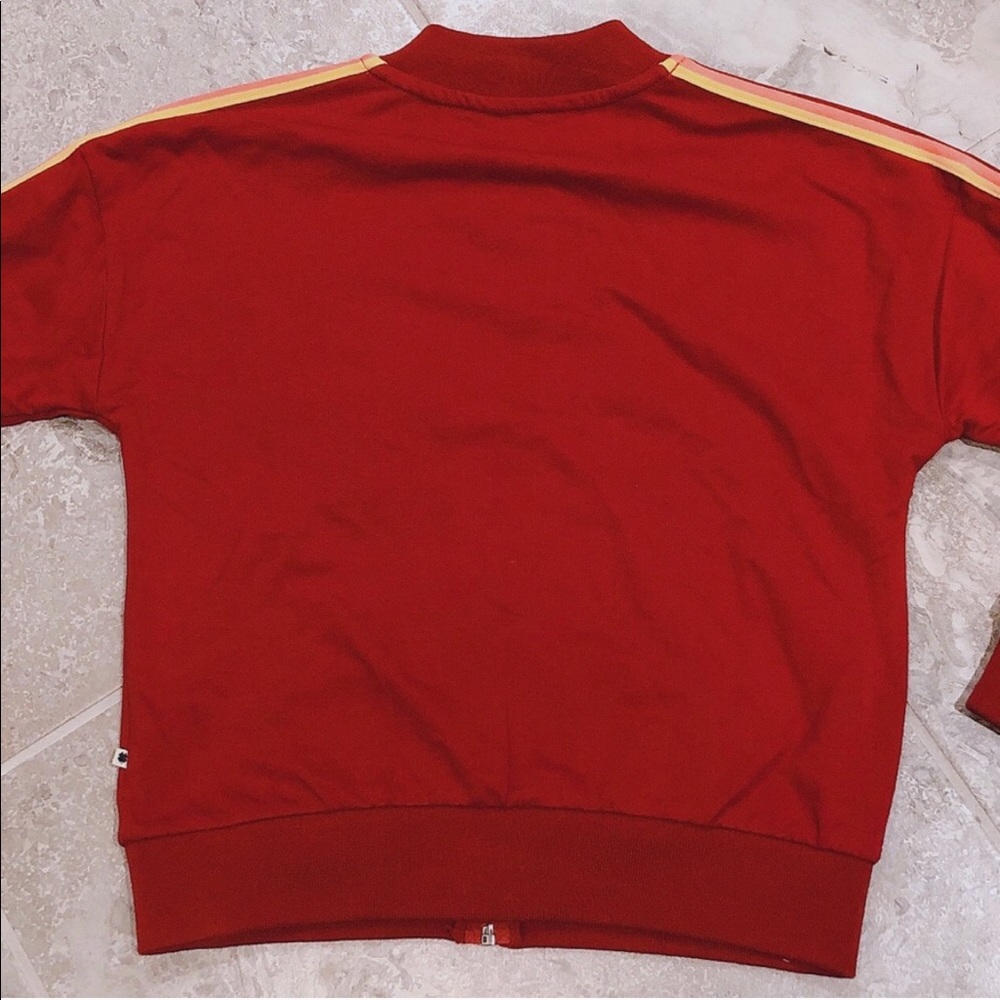 Lucky Brand Jorgensen Track Jacket Biking Red Big Girl’s Size S NWT $44.50 - Picture 3 of 9